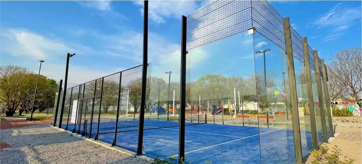 Cancha de pádel en Aquasol Lifestyle Morelos